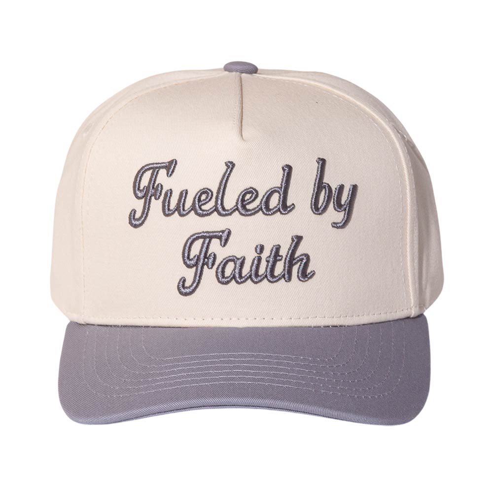 Fueled by Faith Embroidered Baseball Cap