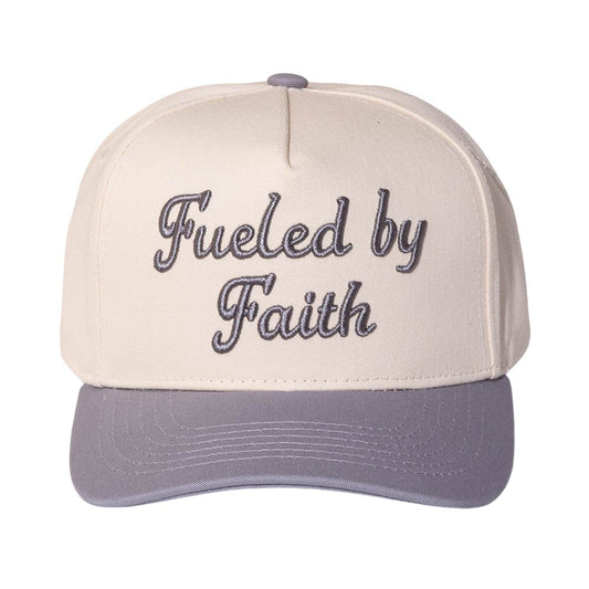 Fueled by Faith Embroidered Baseball Cap
