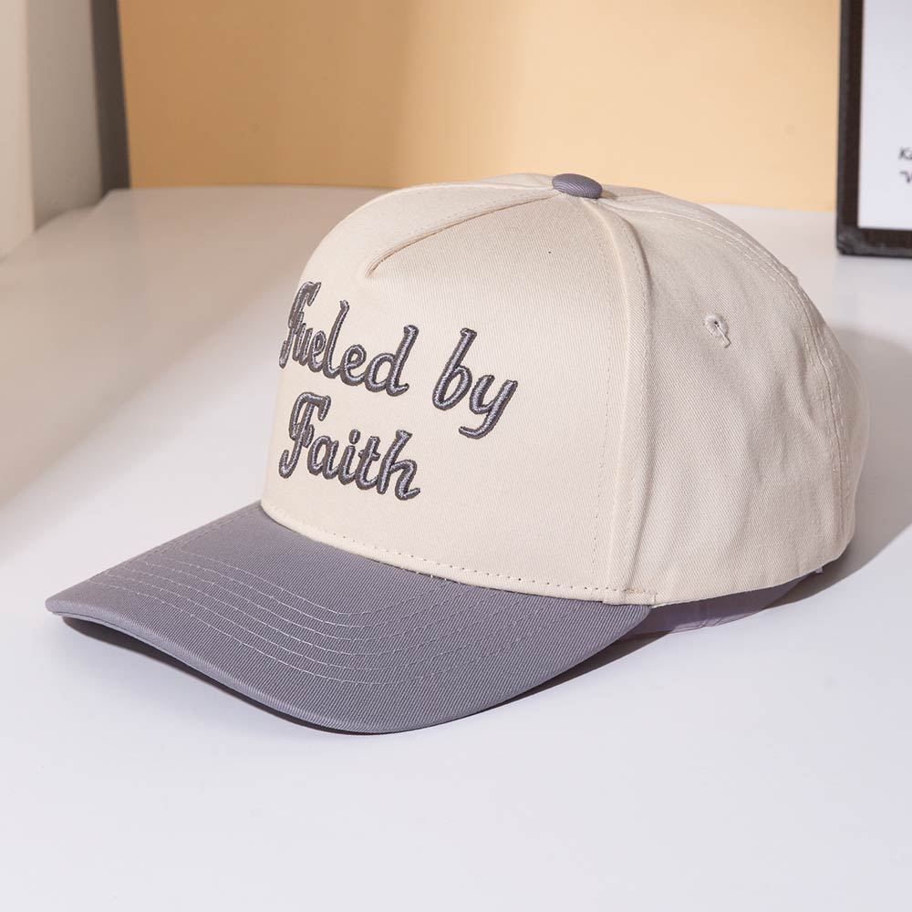 Fueled by Faith Embroidered Baseball Cap