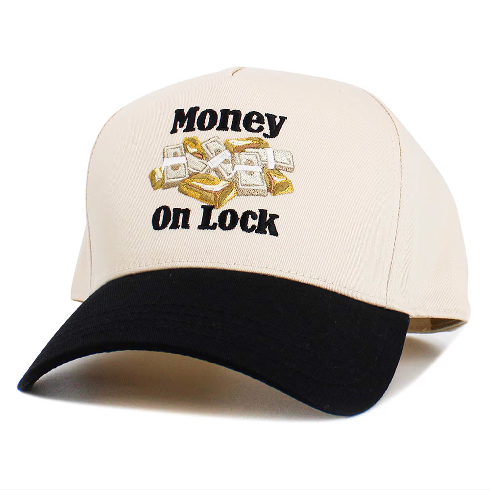 Money On Lock Embroidered Baseball Cap